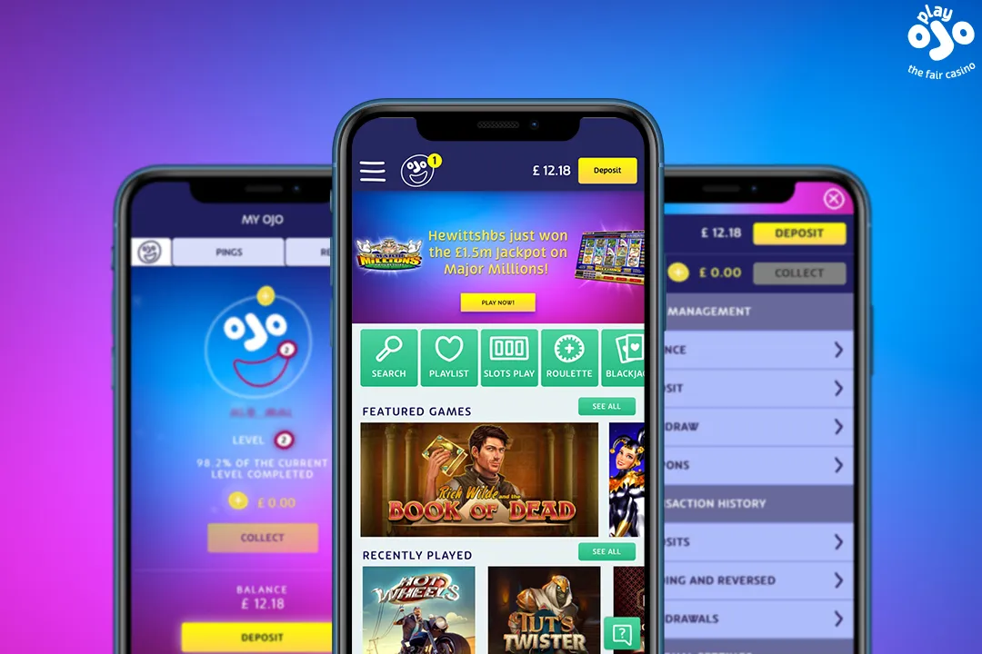 OJO casino mobile