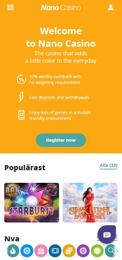 nano casino mobile