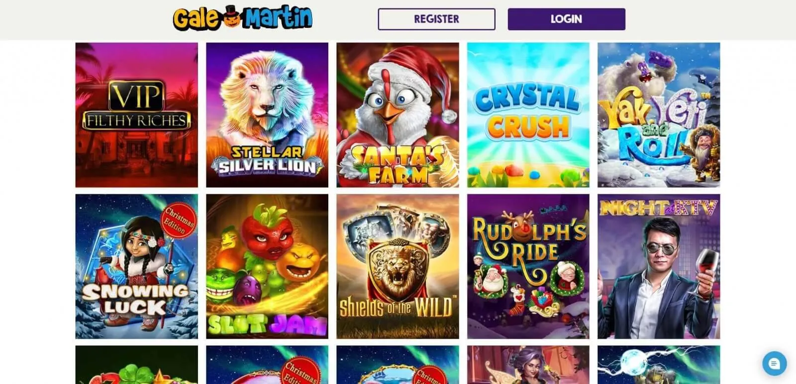 gale-martin-casino game