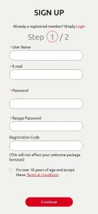 Agent Spins Registrering