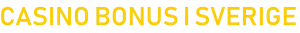 bästa casinobonusen