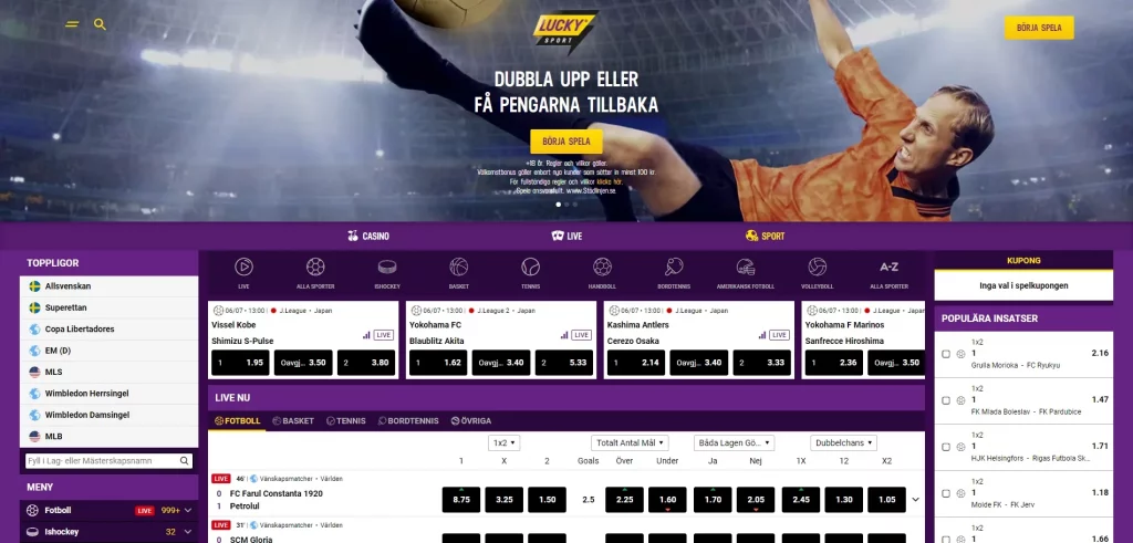 lucky casino com betting
