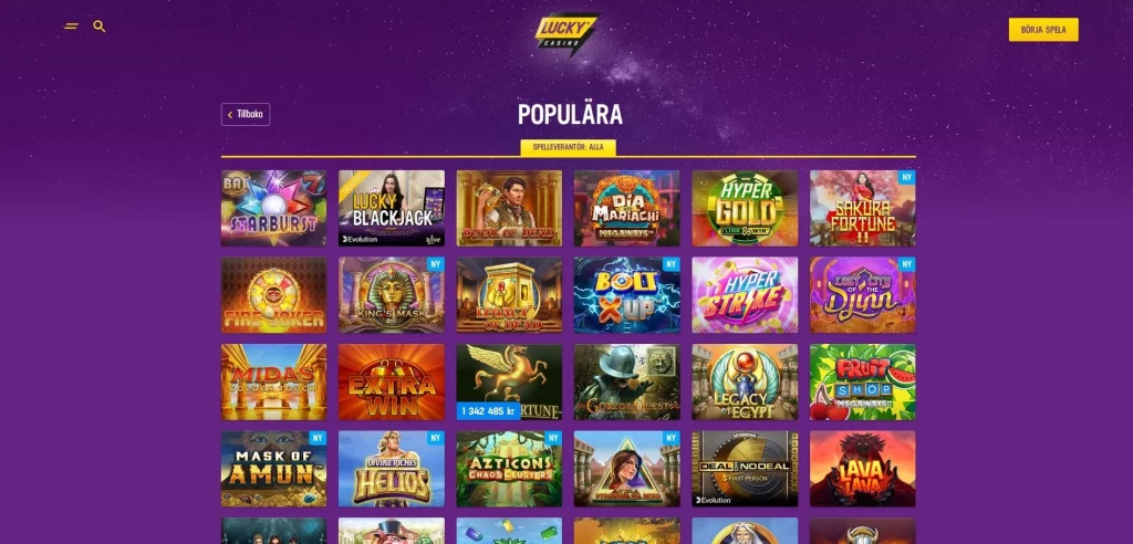 lucky casino slots
