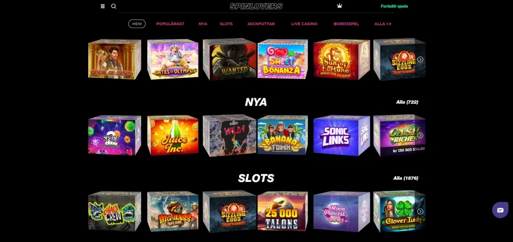 spinlovers slots casino